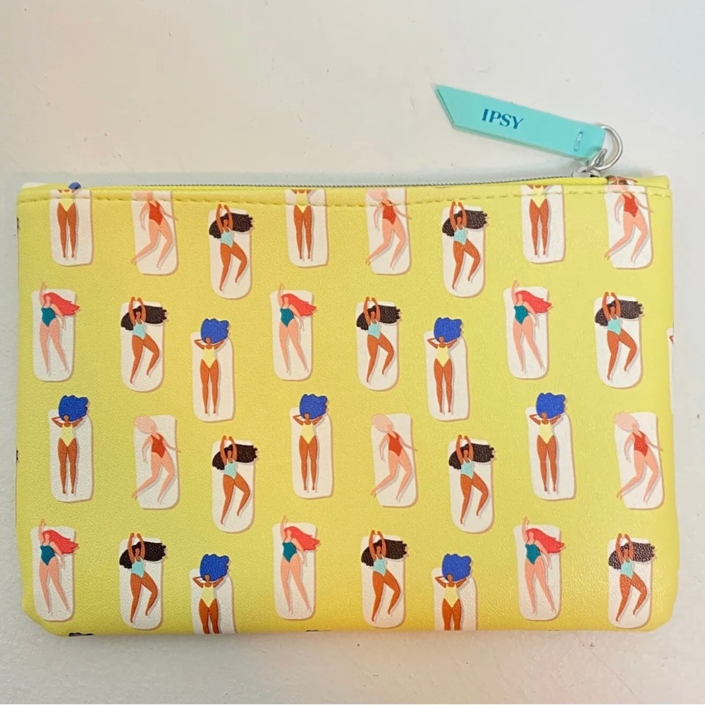 Ipsy June 2020 Yellow Make-up Cosmetic Bag